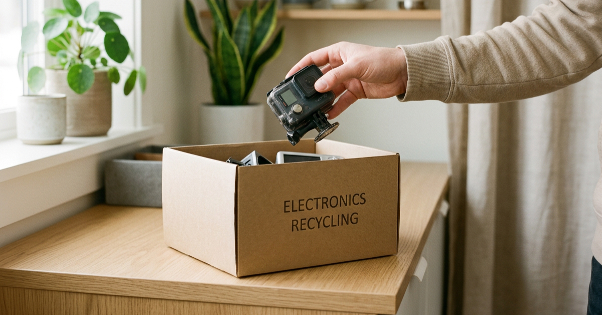Recycling Your Old Action Camera